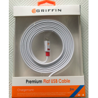 CABLE GRIFFIN IPHONE I5/ I6/I7/I8/IX 2M